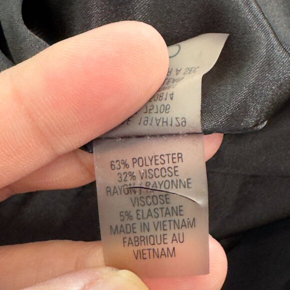 - Elie Tahari Structured Black Blazer Power Dressing Lady Boss Size S    - Z2346 - Picture 3 of 11